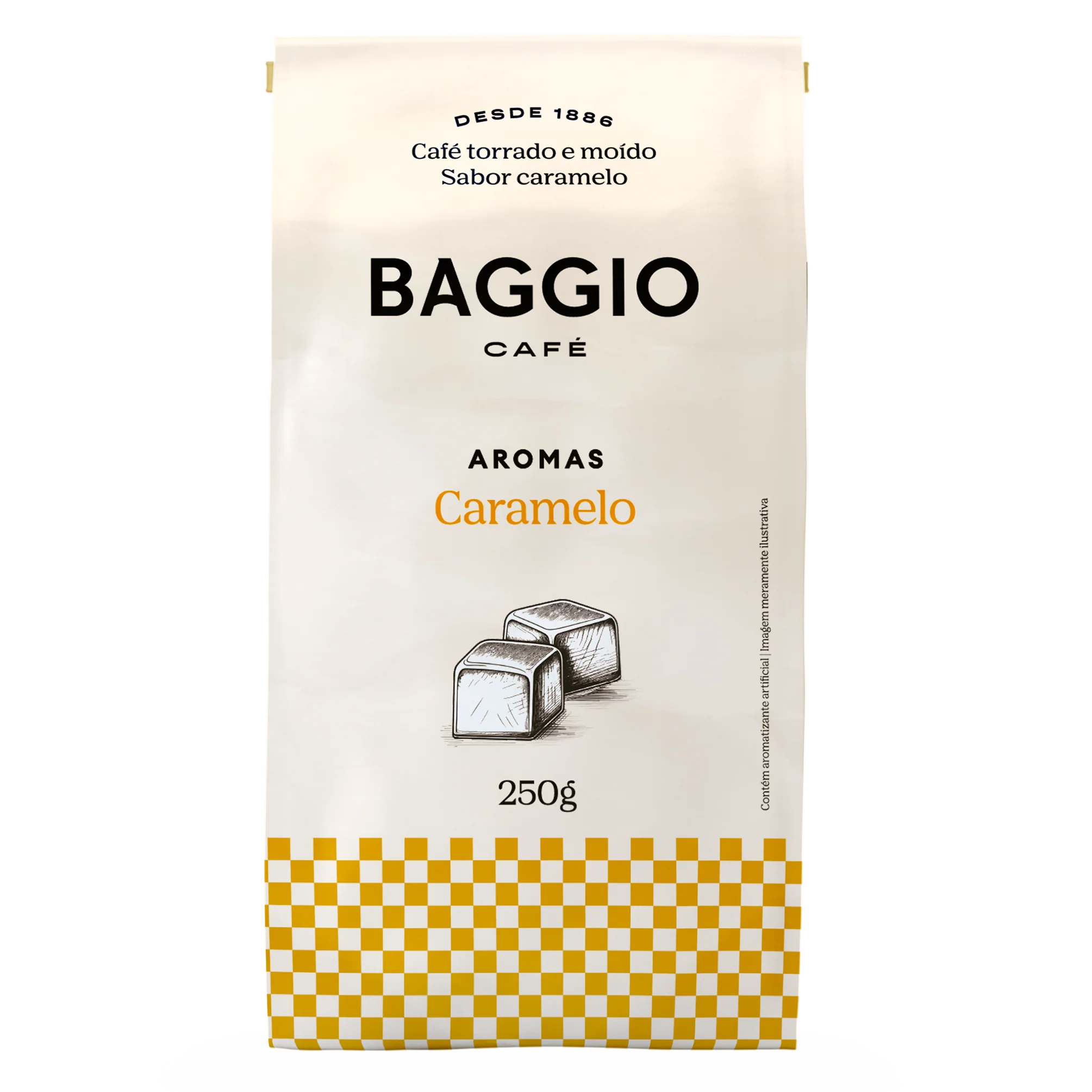 Café Torrado E Moído Caramelo Baggio Pacote 250g